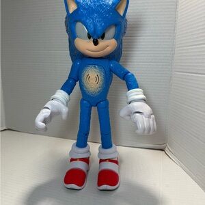 Sonic The Hedgehog 3 Ultimate Talking Sonic 12 Inch Action Figure Light Up Talks